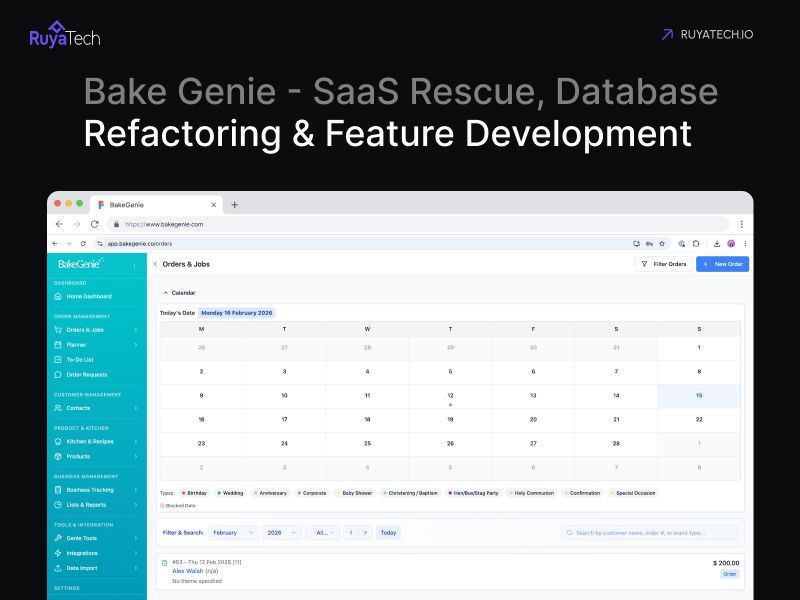 Bake Genie: From Broken to 500+ Paid Users